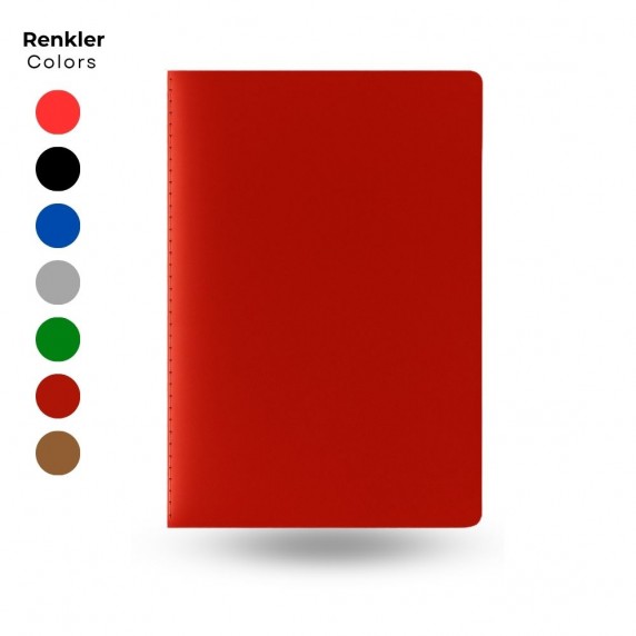 Plike Kapaklı Terzi Dikişli Tarihsiz Defter